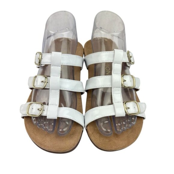 *Vionic Misa Comfort Sandal Womens Size 6W White Orthopedic Slide Summer Shoe - Picture 2 of 12